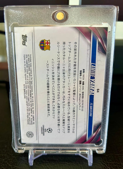 2023-24 Topps Chinese New Year rookie Lamine Yamal RC #64 white